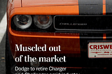 Gas-Powered Dodge Chargers and Challengers Soon to be a Thing of the Past