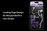 Converting Clicks to Cycles — Landing Page Design for Rocycle Berlin’s new Studio | Advanced UX/UI…