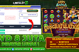 Bukti Kemenangan Jackpot 8 Juta Gates of Gatot Kaca