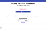Best Password Generator Tool: Generate Strong, Random & Secure Password Online