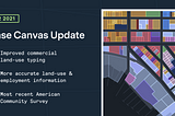 Base Canvas Update: POI & ACS Data