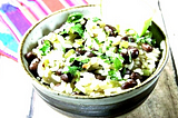 Rice — Moros y Cristianos (Cuban Black Beans and Rice)