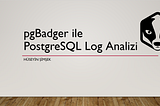 pgBadger ile PostgreSQL Log Analizi Sunumu