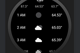 Weather App For Android Wear OS Using Compose