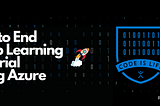 End to End Deep Learning Tutorial using Azure