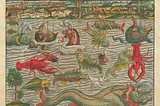 The Norwegian Sea Monster Map