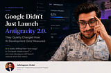 Antigravity 2.0 themed visual discussing AI compute visibility, quota systems, and the future affordability of AI-powered development.