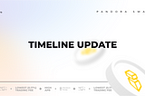 Pre-Sale ended! Timeline Update for Pandora Swap