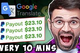 $23.10 per 15 minutes using Google Translate