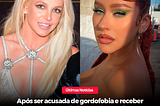 Após ser acusada de gordofobia e receber unfollow de Christina Aguilera, Britney Spears se retrata…