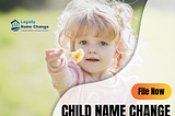 Minor/Child Name Change