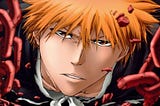 Japanese manga Bleach main characters