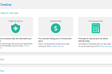 Lessons learned while designing a timeline