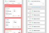 Health & Activity Search
