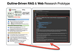 Outline-Driven RAG & Web Research Prototype