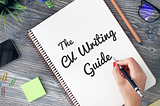 Beginners Guide to Curriculum Vitae (CV) Writing
