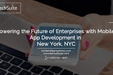 Hire the best iOS Application Development Company in New York | TechSuite