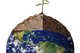 The future of soil and planetary health is dependent upon human action. Adapted by RK from Image (ID 6037647 © Katrina Brown | Dreamstime.com)