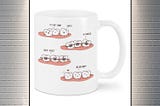 (Fast Shipping) Orthodontics brace party mug
