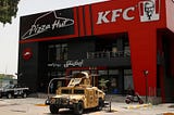 After American bases, KFC, McDonalds and Burger King are under attack