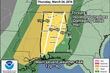 Severe Storms Are Likely Across Alabama Today/tonight