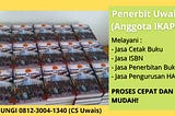 PENERBIT DI PALEMBANG PROSES TERCEPAT! CALL WA 0812–3004–1340, CETAK BUKU DI PALEMPANG