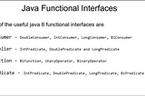 Java 8 Interface and use case