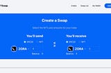 Zora’s Killer dAPP- NFT Swaps