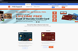 [Offer Alert] — Bank of Baroda Lifetime Free Credit Card