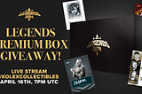 Box Break Alert: 6 Golden Spots. One Legendary Giveaway