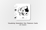 Visualising Generation One Pokemon Cards