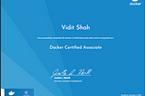 How I Cleared My Docker Associate Exam in 10 days.