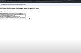 1-CLick OAuth Token Hijacking via Google Apps Script – A Design Flaw Ignored? | Bug Bounty