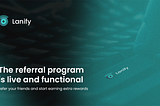 The Referral Program Has Been Launched