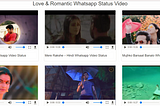 Whatsapp Video Status — Whatsapp Status Video Hindi, Tamil & All Languages….
