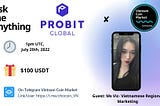 Tóm tắt AMA Probit x Vietnam Coin Market Community