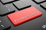 How to be productive