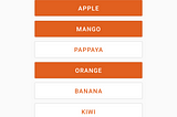 Multi Button Selection using FlatList in React Native