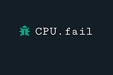 CPU.fail …. is that really necessary?