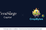 TeraSurge Invests in CropBytes — A Game Economy Powered by Metaverse & Crypto