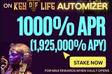🔥HOT NEWS: 1000% APR LIBERA-BNB POOL & GET HIGHER APY WITH KEY OF LIFE AUTOMIZER