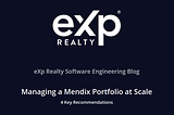 Managing a Mendix Portfolio at Scale