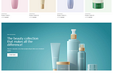 Beauty store website