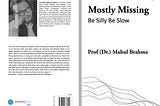 Book Excerpt – Mostly Missing: Be Silly Be Slow