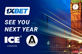 1xBet is grateful to the organizers of the ICE London and iGB Affiliate exhibitions
