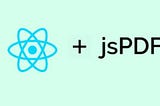 How to generate PDF in React.js Application