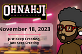 The Future is Here — Ohnahji U Syllabus for November 18th, 2023