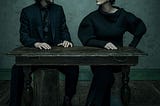 Keanu Reeves and Carrie Anne Moss From Matrix Resurrections