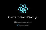 Guide to learn React.js
