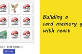 Build a Card Memory Game with React